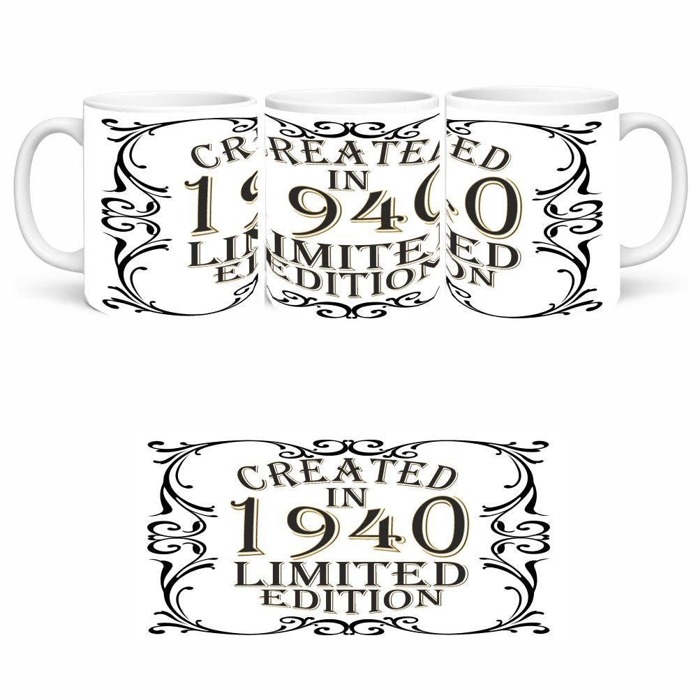 Tazza in Ceramica Personalizzabile “Created in...” – Tazza Personalizzata PS 09370-CREATEDIN