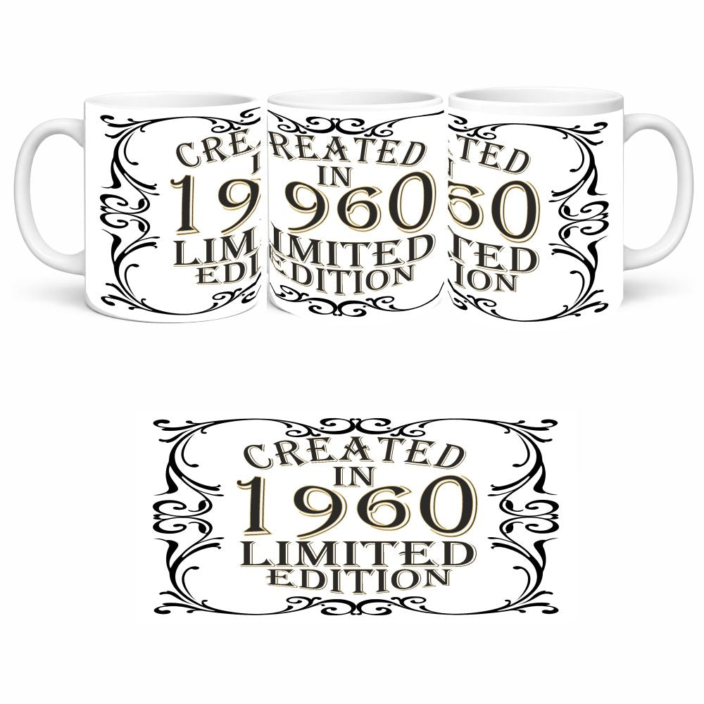 Tazza in Ceramica Personalizzabile “Created in...” – Tazza Personalizzata PS 09370-CREATEDIN