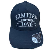 Cappellino Baseball “Destroyed” Personalizzato con Anno di Nascita Ricamato  – PS 41364-003
