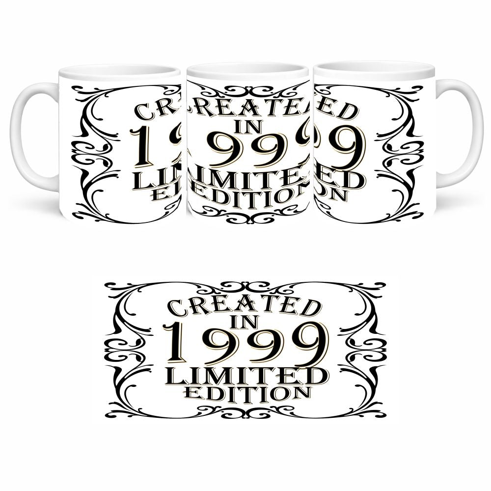 Tazza in Ceramica Personalizzabile “Created in...” – Tazza Personalizzata PS 09370-CREATEDIN