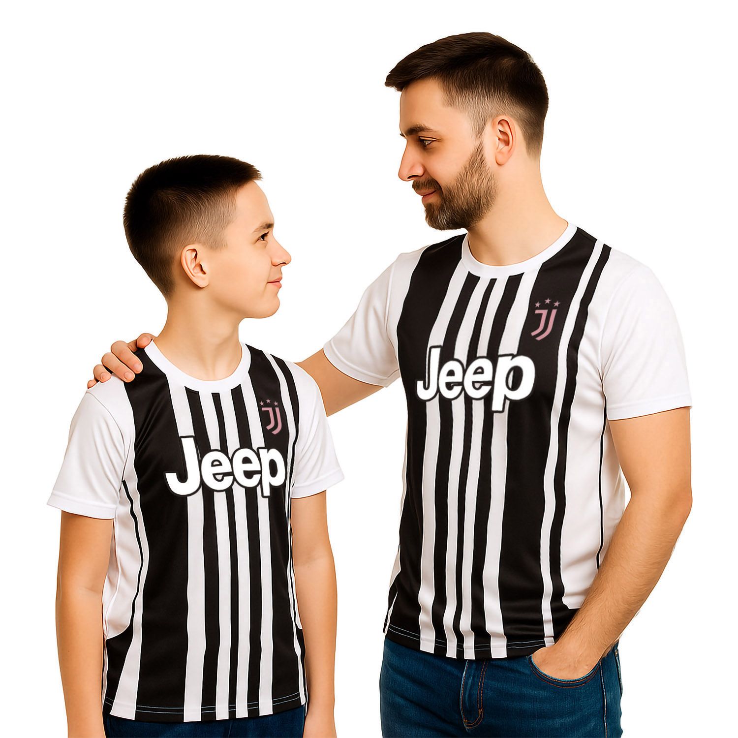 Maglia Calcio Juventus Bianco Nera 2025/2026 – Replica Ufficiale Juventus FC – Personalizzabile con Nome e Numero | Mod. PS 41410