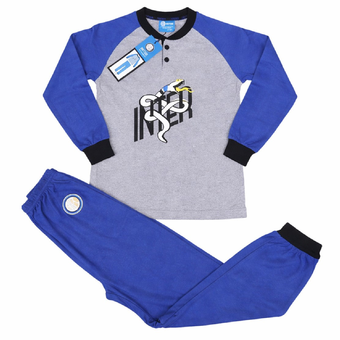 Pigiama Bambino Inter F.C. in Caldo Cotone – Prodotto Ufficiale – PS 41122