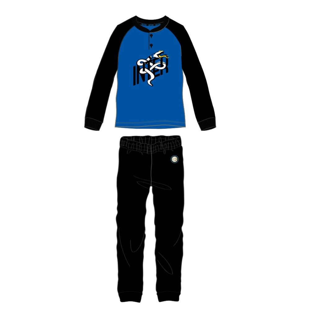Pigiama Bambino Inter F.C. in Caldo Cotone – Prodotto Ufficiale – PS 41122