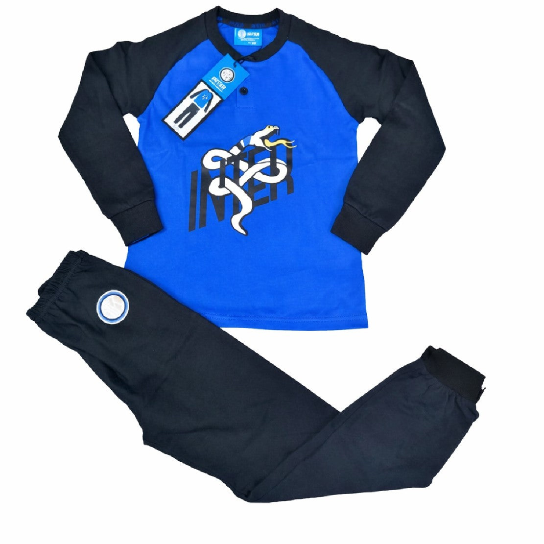 Pigiama Bambino Inter F.C. in Caldo Cotone – Prodotto Ufficiale – PS 41122