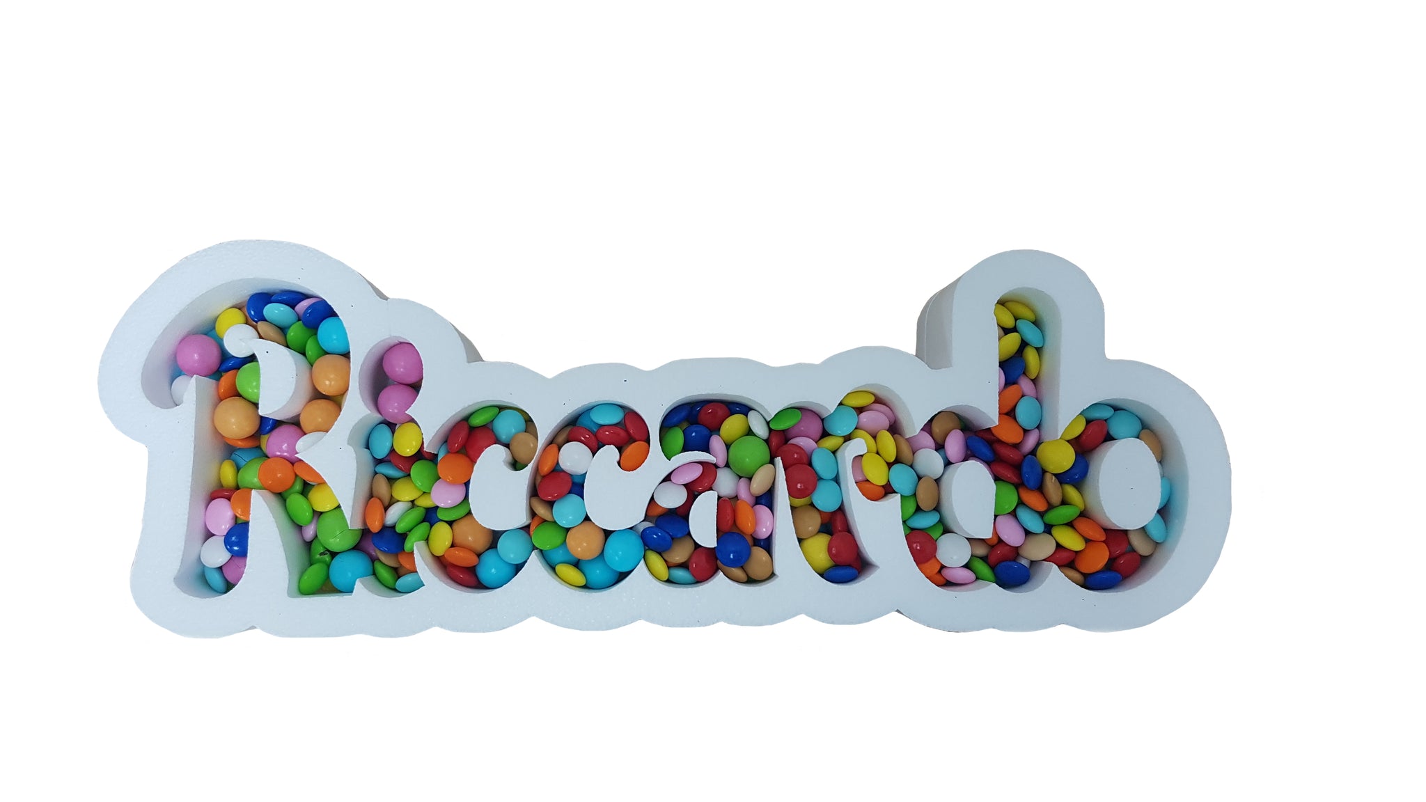 Scritta Nome in Polistirolo Portaconfetti Personalizzabile – PS 04481