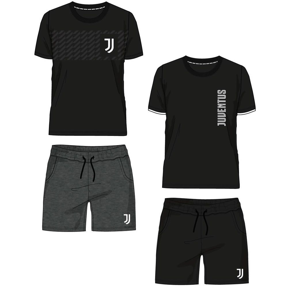 Pigiama Corto Bambino Juventus – Prodotto Ufficiale Personalizzabile  – PS 46698