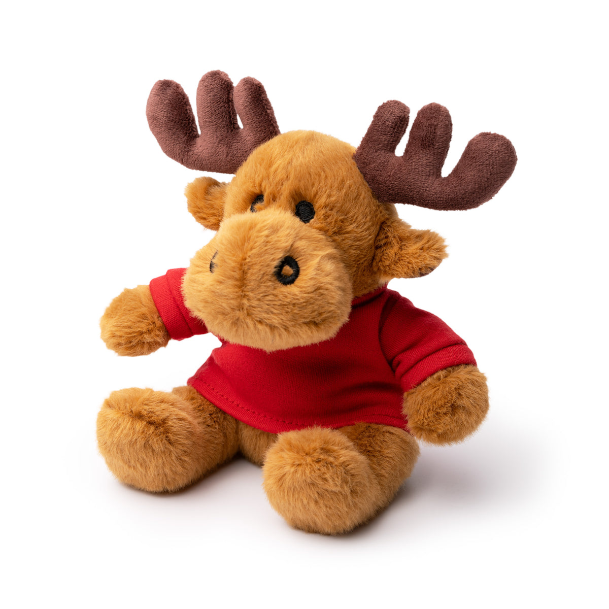 Peluche Alce Yulen con T-shirt Personalizzabile 15 cm – PS 33789