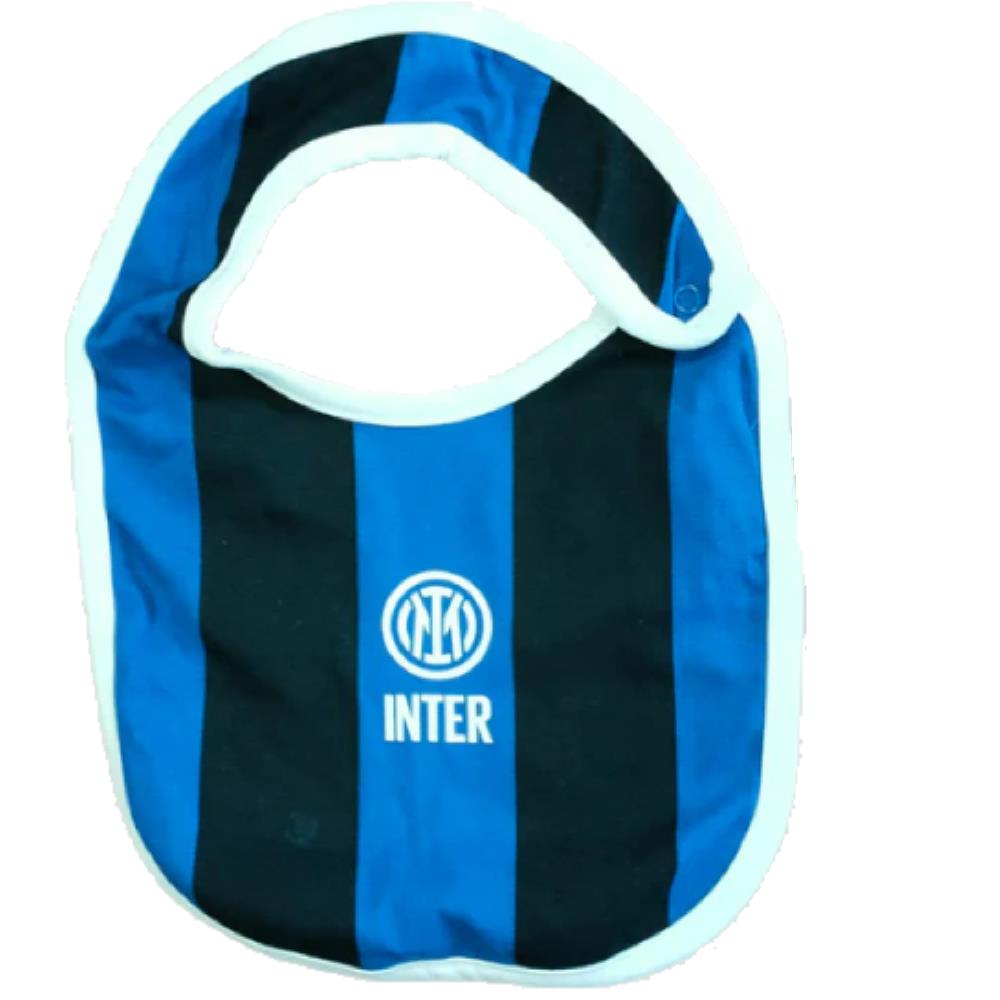 Bavaglino Neonato in Interlock FC Internazionale Milano – Bavetta Ufficiale Inter – Mod. PS 03543