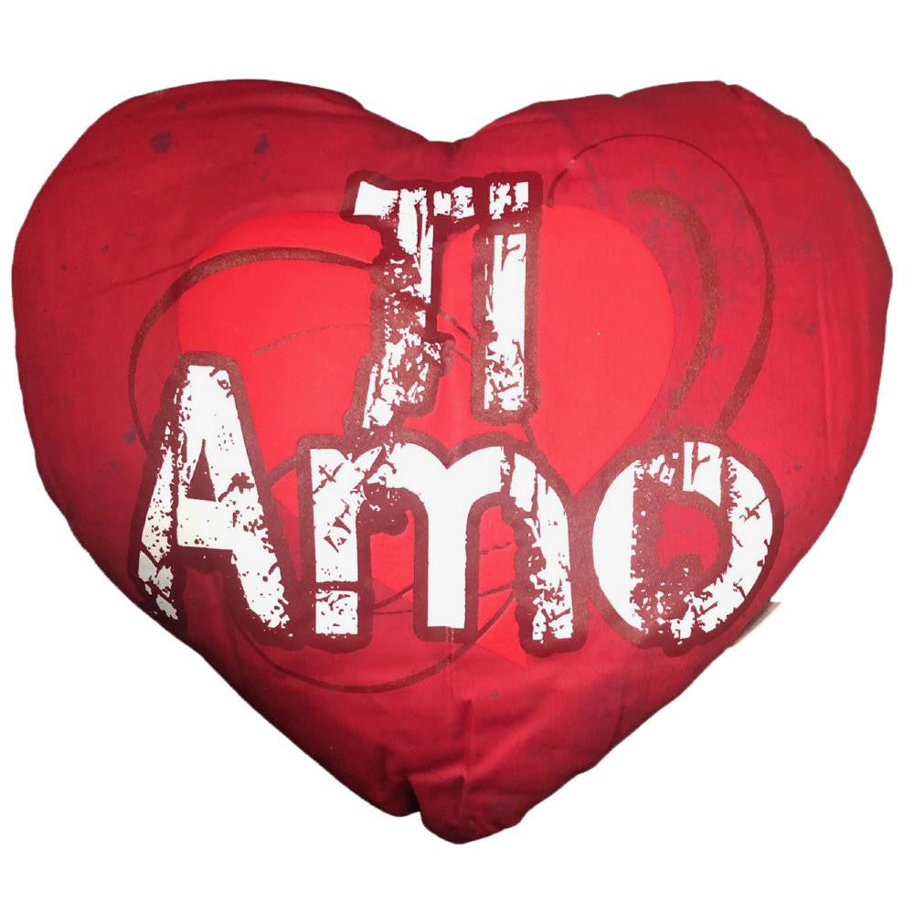 Cuscino Cuore “Ti Amo” – Idea Regalo San Valentino – 35 x 30 cm – PS 21197