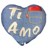 Cuscino “Ti Voglio Bene/Ti Amo/Grande Amore” Innamorati – Idea Regalo San Valentino – 35 x 30 cm – PS 21207
