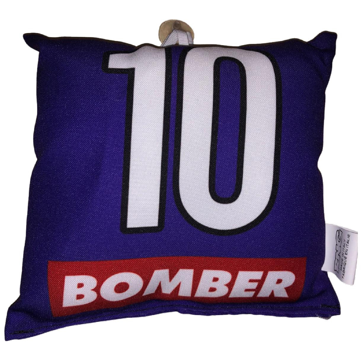Mini Cuscino con Ventosino Viola “10 Bomber” – 20 x 20 cm – Made in Italy PS 21535