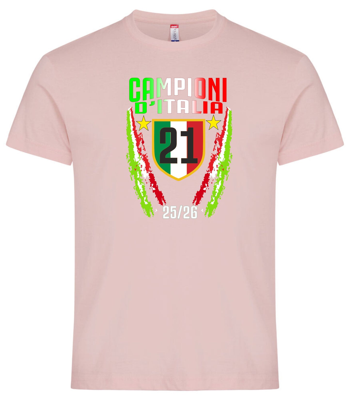 T-Shirt Inter Campione d’Italia 2025/2026 – Seconda Stella 21 Scudetti – PS 27431-A040 INT