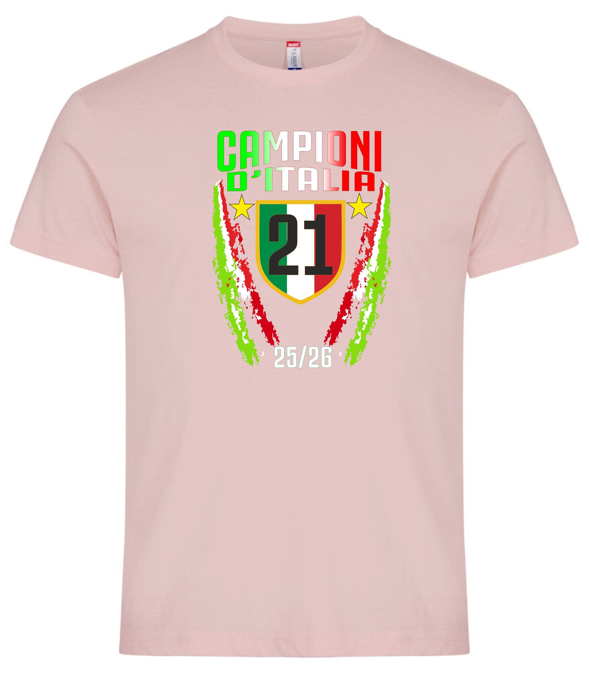 T-Shirt Inter Campione d’Italia 2025/2026 – Seconda Stella 21 Scudetti – PS 27431-A040 INT