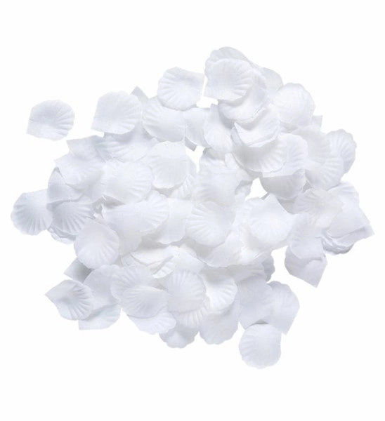 Petali di Rosa Finti – Bianco / Rosso / Misto – Decorazione Party e Matrimonio – PS 02576