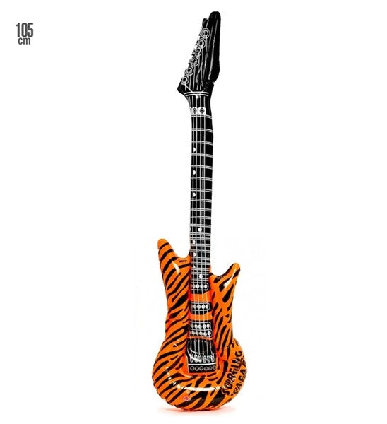 Chitarra Gonfiabile Arancio con Tracolla 105 cm – PS 19641