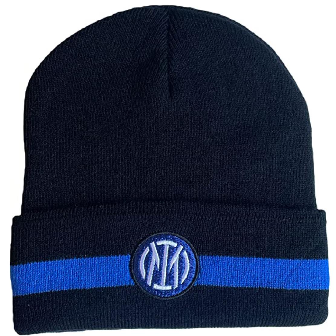 Berretto Invernale Nero/Azzurro FC Internazionale Milano – Cappello Ufficiale Inter –  PS 24622