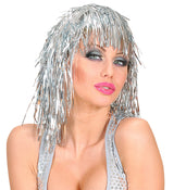 Parrucca Donna Disco Fever Lamé Glamour – Carnevale – PS 11690-BS