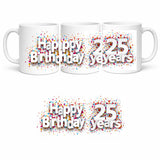 Tazza in Ceramica Happy Birthday – Tazza Personalizzata PS 09370-0003