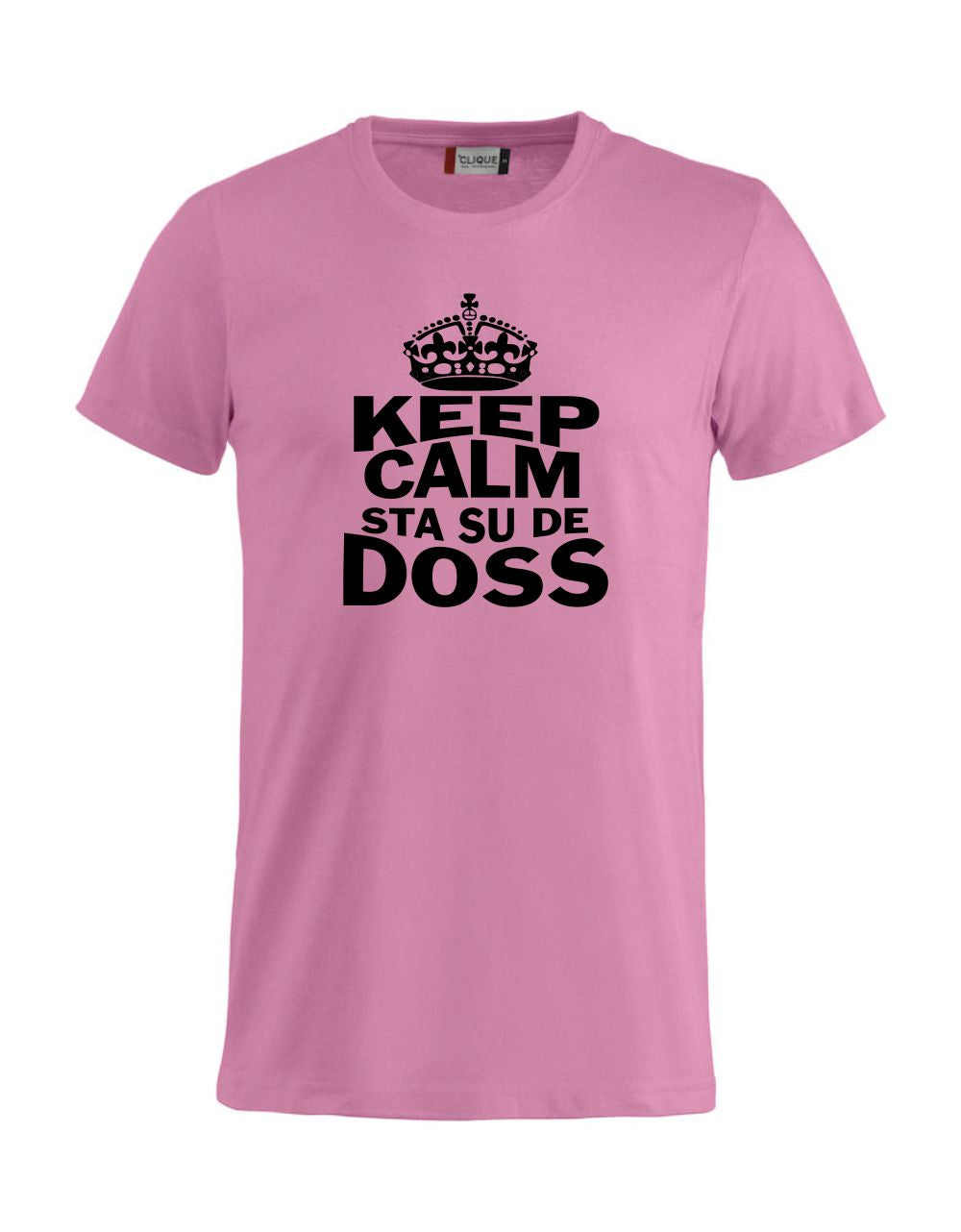 T-Shirt “Keep Calm Sta Su De Doss” Uomo e Bambino – Maglietta Simpatica con Stampa – PS 27431-A010