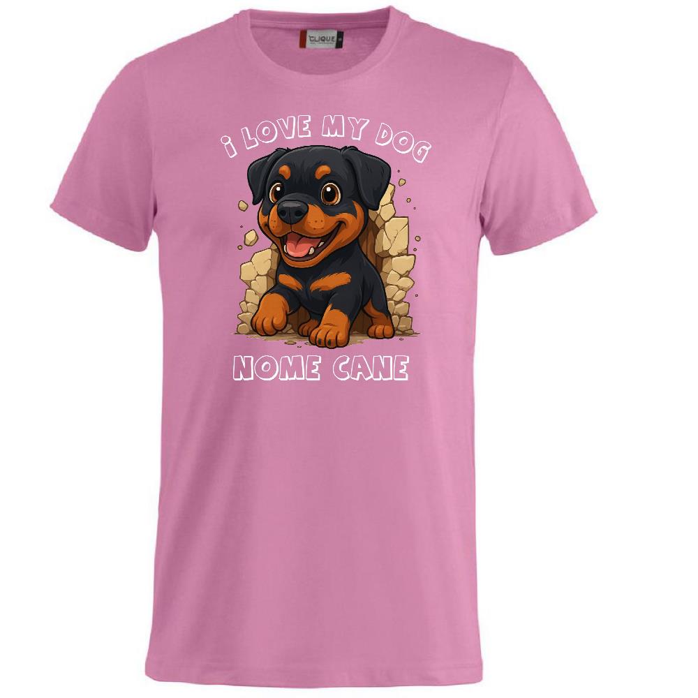 T-Shirt Personalizzata con la Grafica del Tuo Cane e Nome – PS 27431-A-134