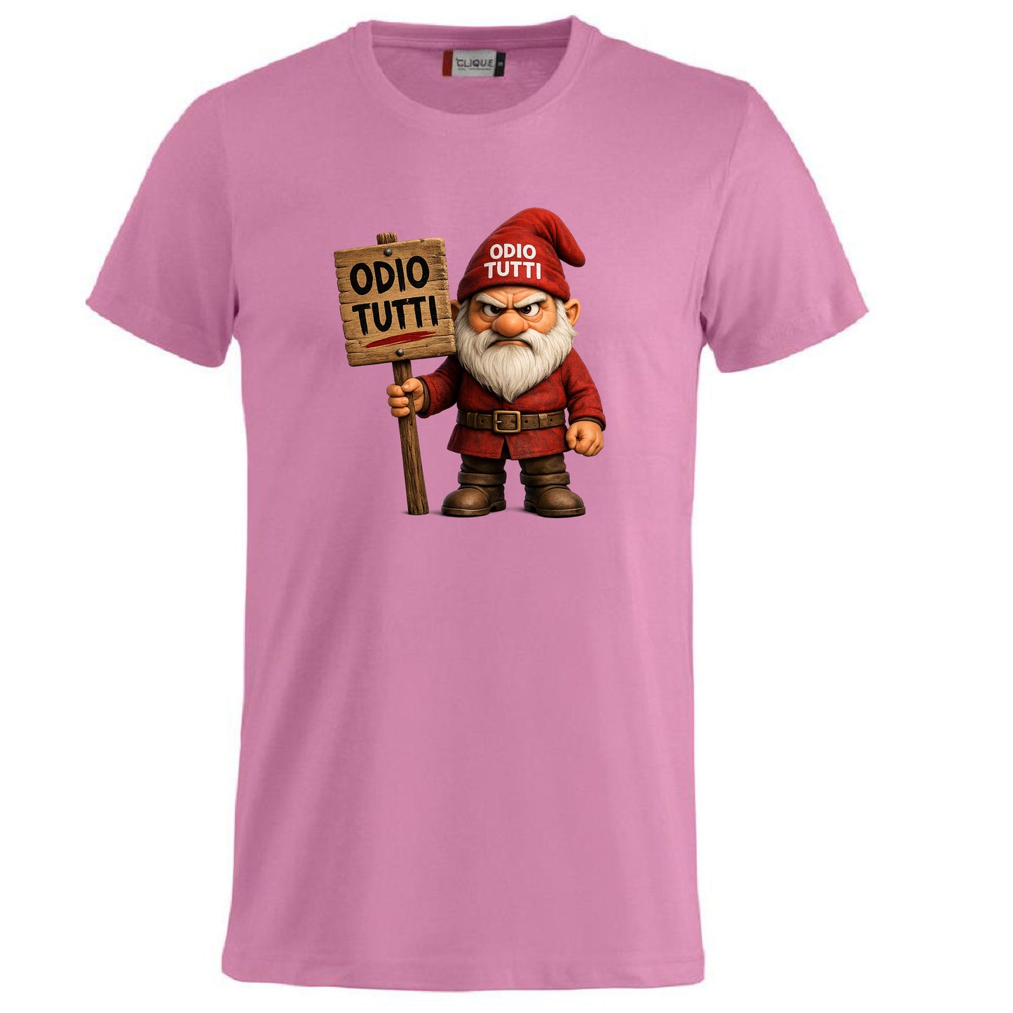 T-Shirt Uomo Simpatica Odio Tutti – Personalizzabile con Nome – PS 27431-A-155