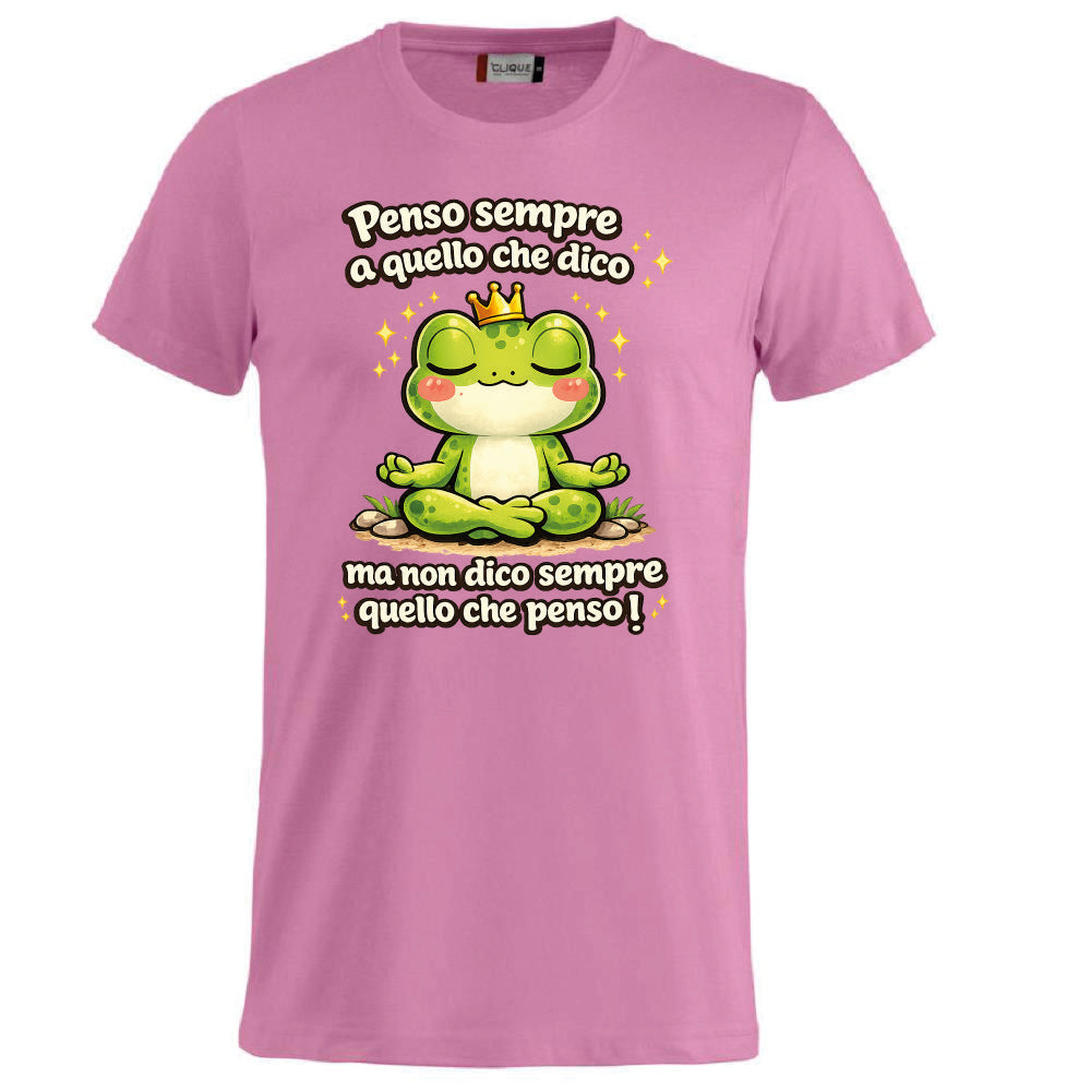 T-shirt Adulto Unisex – Rana Non dico quello che penso! - PS 27431-A-143