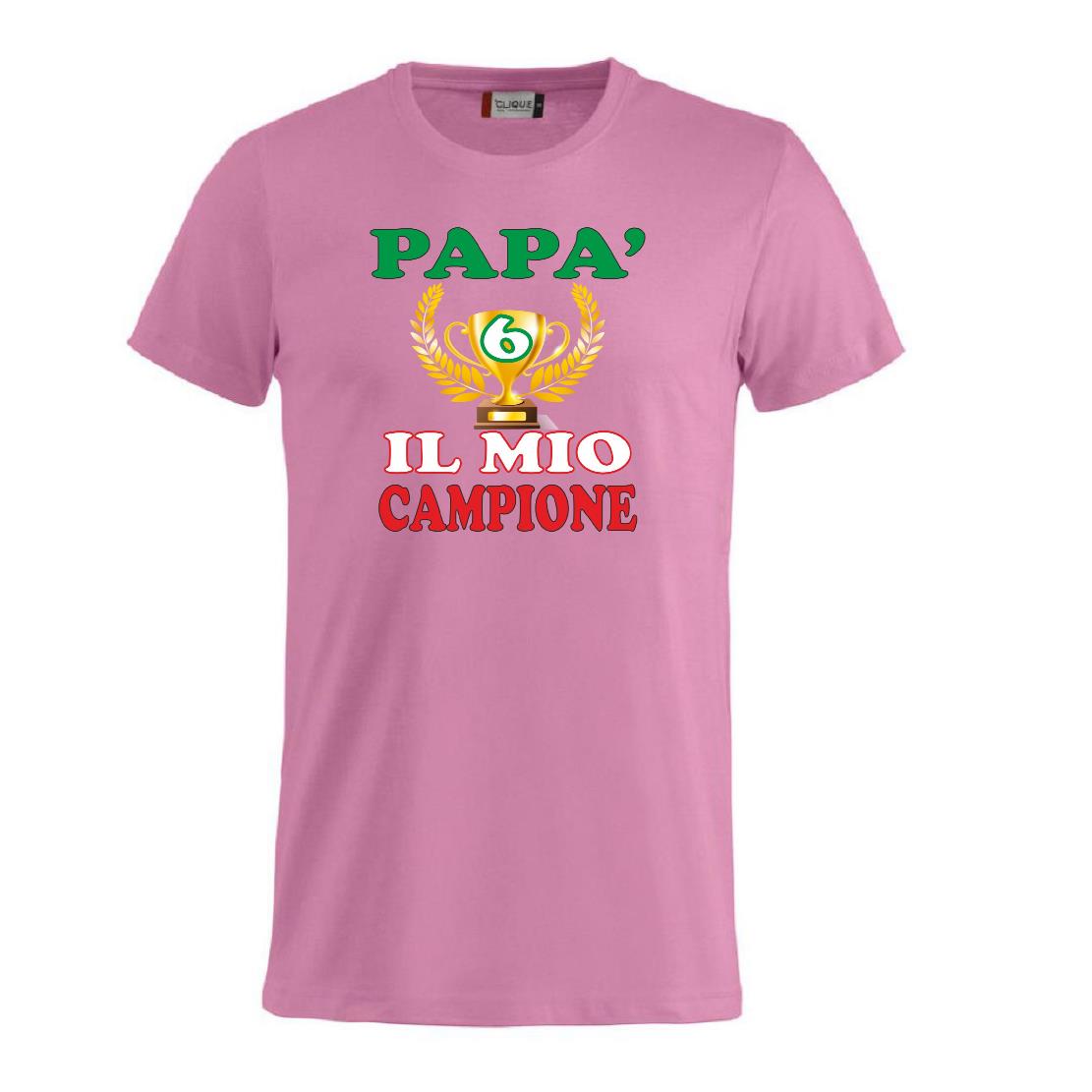 T-Shirt Unisex “Papà sei il mio campione” – Festa del papà – PS 27431-A083
