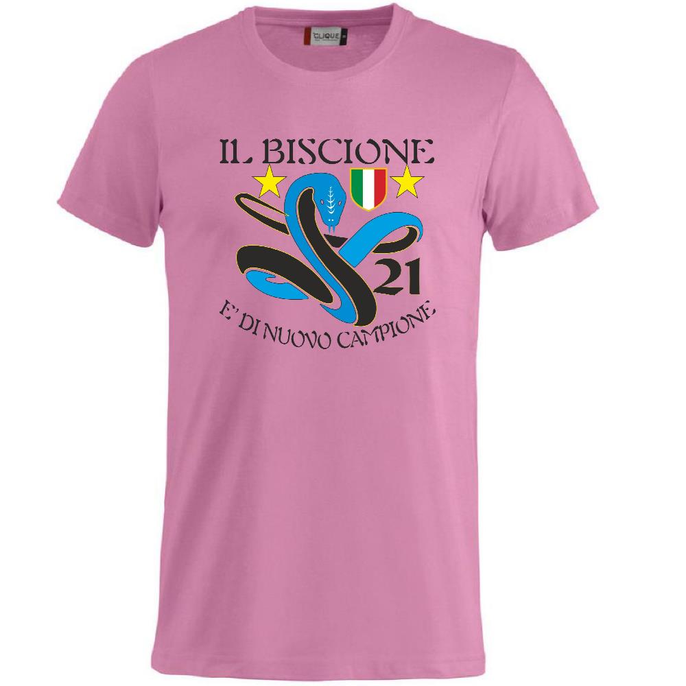 T-Shirt Calcio Inter Biscione Campioni d’Italia 25/26 – 21 Scudetti – PS 27431-INT-02