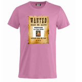 T-Shirt “Wanted Dead or Alive” Personalizzata con la Tua Foto – Mod. PS 27431-A061 - PRS