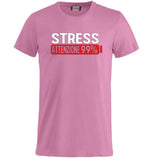 T-Shirt Uomo “Stress Attenzione 99%” – Maglietta Simpatica e Divertente PS 27431-A002