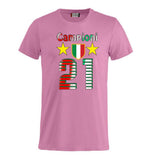 T-Shirt Calcio Inter Campioni d’Italia 25/26 – Seconda Stella 21 Scudetti – PS 27431-INT-05