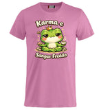 T-shirt Adulto e Bambino Unisex – Rana Karma e sangue freddo - PS 27431-A140