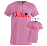 T-Shirt Laurea "Chiamatemi Dottore" Personalizzabile  – Idea regalo – PS 27431-A-150