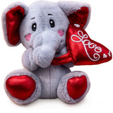 Peluche Love Orsetto Cane Ranocchia Leone Elefante Pecora Coniglio – Llopis 15 cm PS 25225