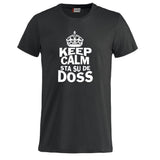 T-Shirt “Keep Calm Sta Su De Doss” Uomo e Bambino – Maglietta Simpatica con Stampa – PS 27431-A010