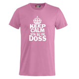 T-Shirt “Keep Calm Sta Su De Doss” Uomo e Bambino – Maglietta Simpatica con Stampa – PS 27431-A010