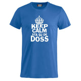 T-Shirt “Keep Calm Sta Su De Doss” Uomo e Bambino – Maglietta Simpatica con Stampa – PS 27431-A010