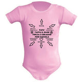 Body Neonato “Papà Tappa Il Naso Forza e Coraggio Puoi Farcela” Idea Regalo Festa del Papà PS 28180-0002