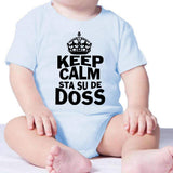 Body Neonato “Keep Calm Sta Su De Doss” 100% Cotone Idea Regalo Prima Infanzia PS 28180-0006