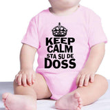 Body Neonato “Keep Calm Sta Su De Doss” 100% Cotone Idea Regalo Prima Infanzia PS 28180-0006