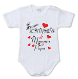 Body Neonato Personalizzato “Sono L’Amore Di Mamma e Papà” Festa della Mamma e Festa del Papà PS 28180-0018