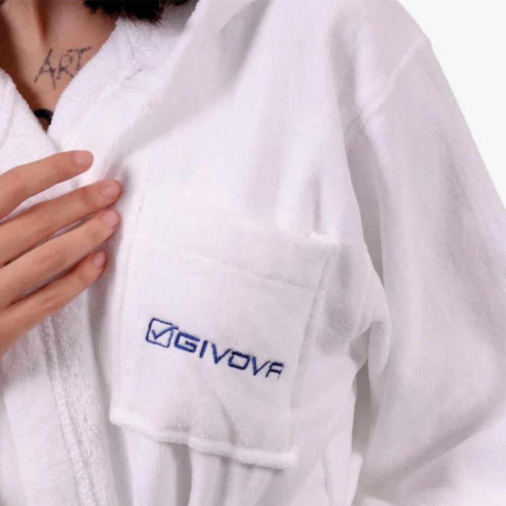 Accappatoio Givova in Cotone - personalizzabile - PS 08302-BASE