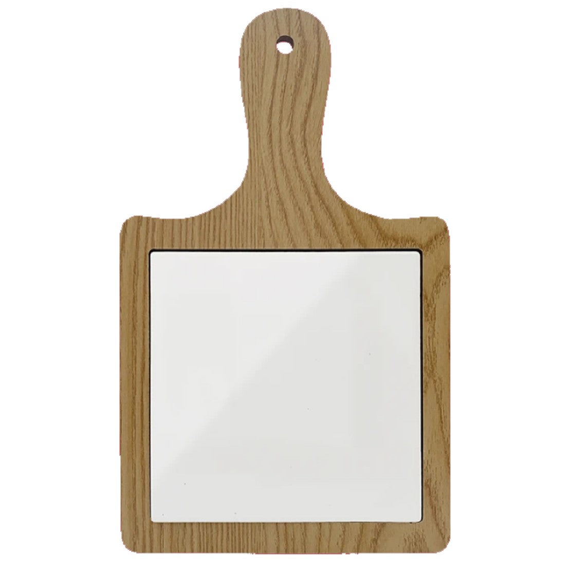 Tagliere in Ceramica con Manico e Bordo in Legno Personalizzabile PS 00110 PRS