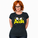 T-Shirt Donna ACDA Acida – Idea regalo – Personalizzabile Con Nom e Sulla Schiena PS 28870-033