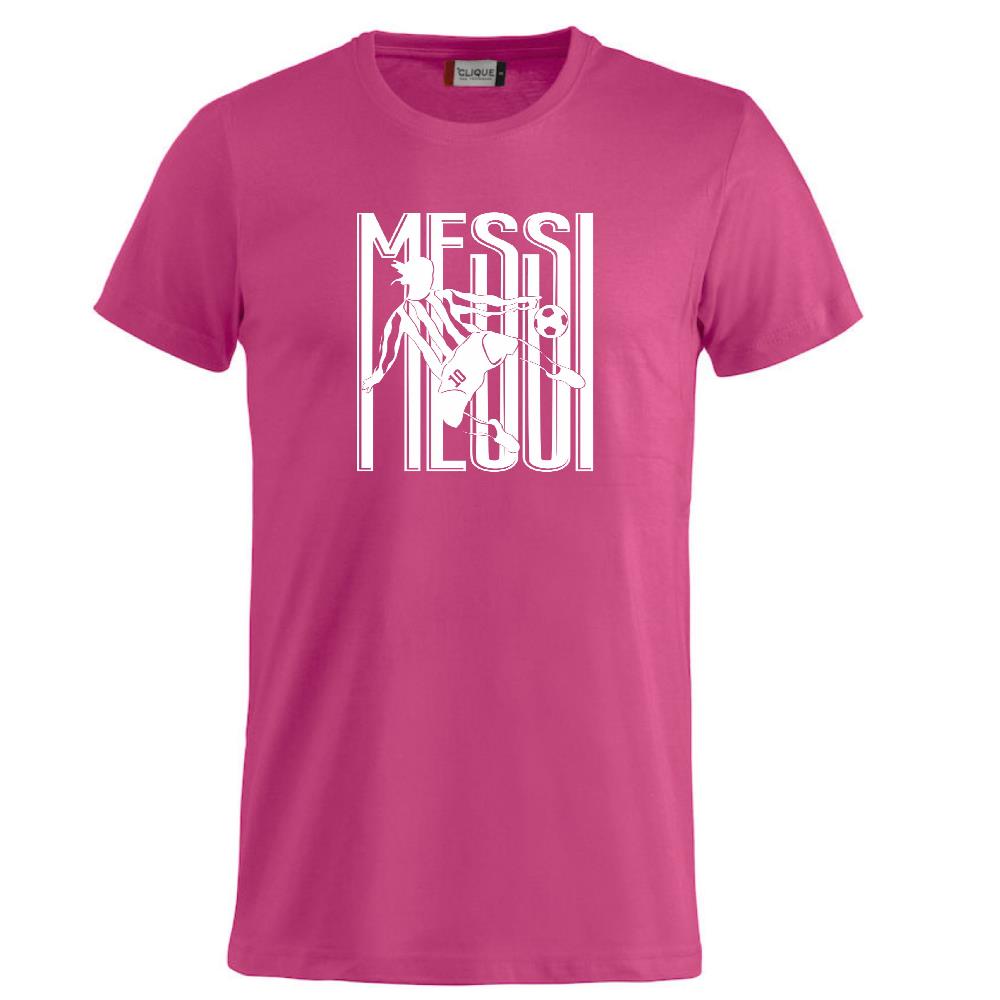 T-shirt Messi 10 Tifosi Calcio Argentina 100% Cotone Personalizzabile Con Nome e Numero PS 27431-A034