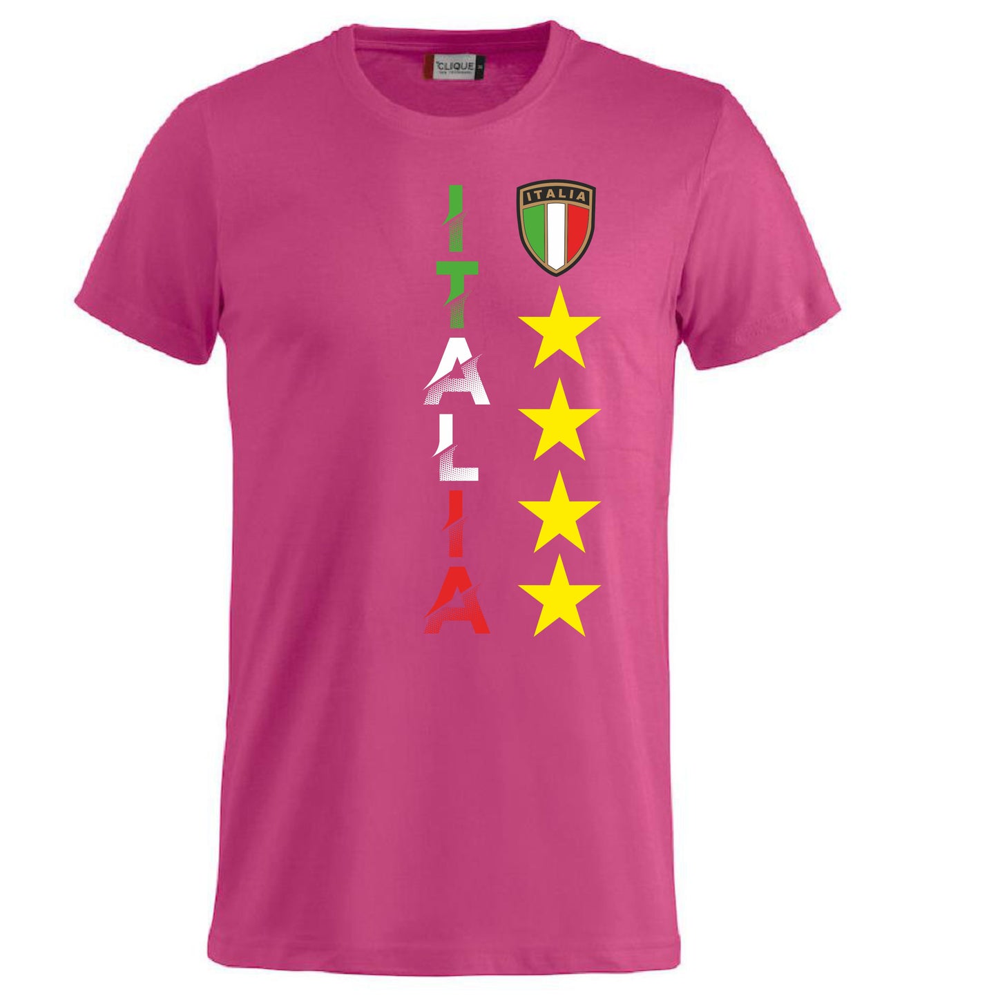 T-Shirt Italia Personalizzabile con Nome e Numero – Cotone  PS 27431-A097