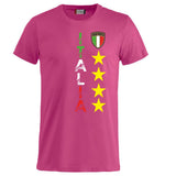 T-Shirt Italia Personalizzabile con Nome e Numero – Cotone  PS 27431-A097