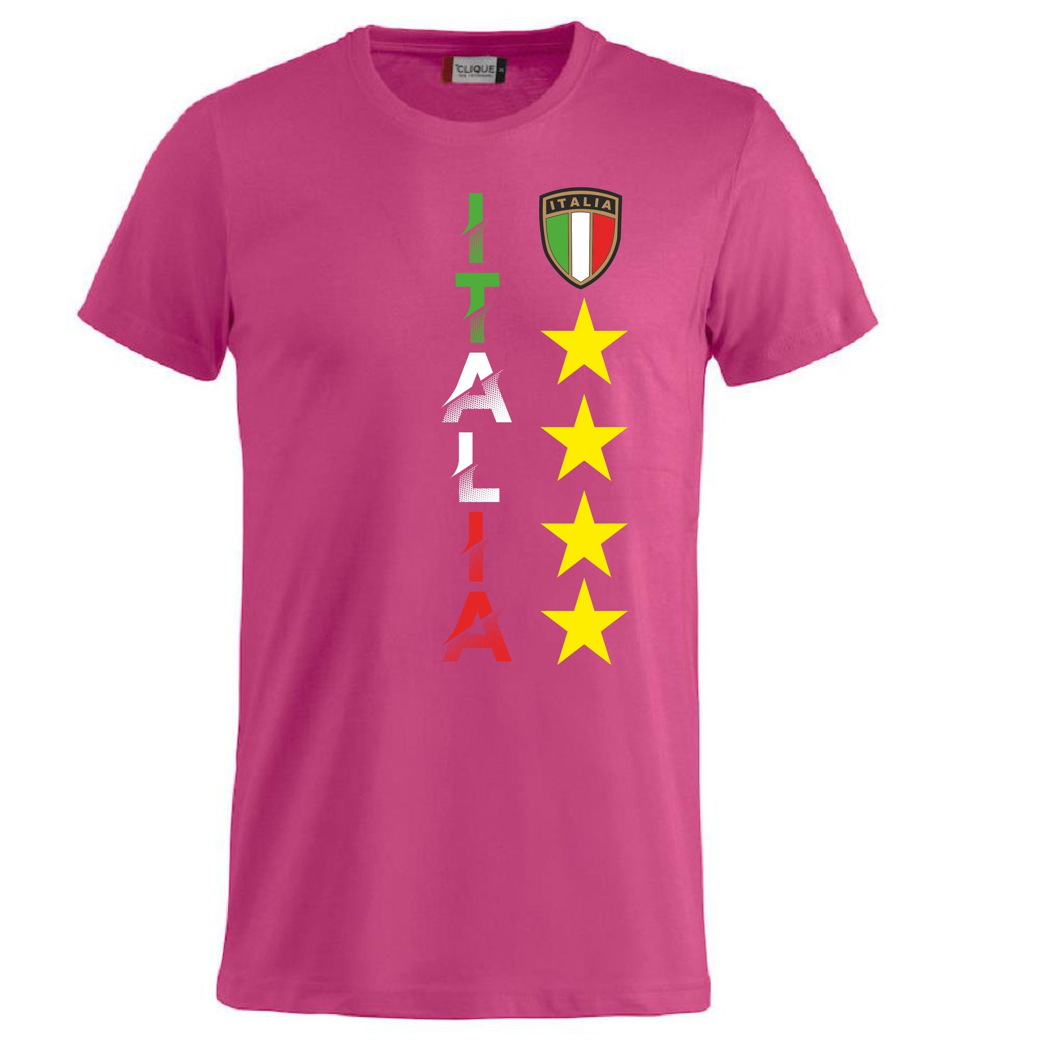 T-Shirt Italia Personalizzabile con Nome e Numero – Cotone  PS 27431-A097