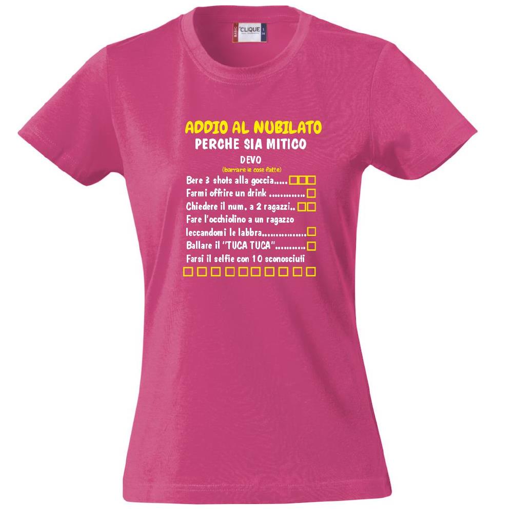 T-Shirt Addio al Nubilato “Cose da Fare Prima di Sposarsi” – PS 28870-017
