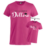 T-Shirt Laurea "Chiamatemi Dottore" Personalizzabile  – Idea regalo – PS 27431-A-150
